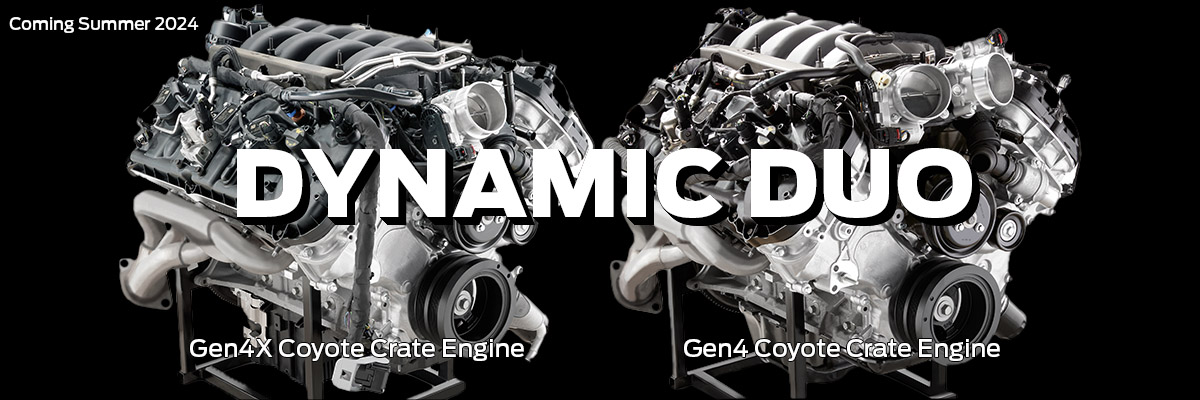 Dynamic Duo GenX Coyote Crate Engine and Gen4 Coyote Crate Engine