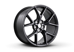2015-2023 MUSTANG HP PERFORMANCE PACK 19" X 10" MATTE BLACK SINGLE REAR WHEEL 