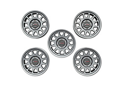 BRONCO 17" X 8.5" METHOD WHEEL + CENTER CAP - GRAY