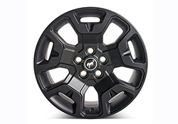 BRONCO SPORT 17" X 7" GLOSS BLACK SINGLE WHEEL