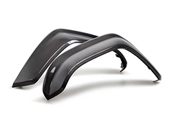 2022-2025 BRONCO RAPTOR CARBON FIBER FRONT FENDER FLARE SET-GLOSS