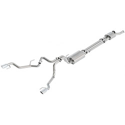 2017-2020 F-150 RAPTOR 3.5L CAT BACK SPORT EXHAUST SYSTEM - CHROME TIPS