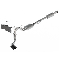 F-150 2.7L, 3.5L &amp; 5.0L SPORT EXHAUST - BLACK - SIDE EXIT