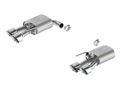 MUSTANG 5.0L SPORT ACTIVE AXLE-BACK W/VALANCE - CHROME TIP