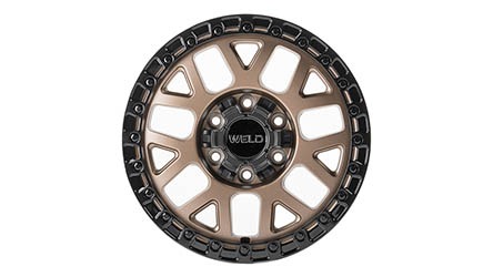 BRONCO 17" X 8.5" WELD WHEEL KIT - BRONZE