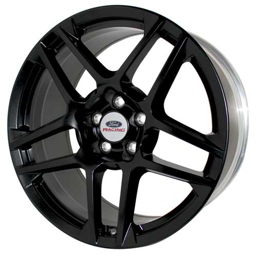 MUSTANG SHELBY GT500 19" X 9.5" 5 SPOKE WHEEL - MATTE BLACK