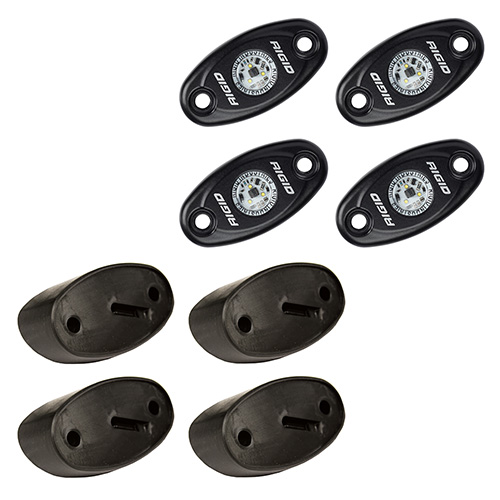 RIGID® OFF-ROAD UNDER BODY/ROCK LIGHT KIT-WHITE