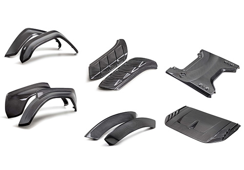 2022-2024 BRONCO RAPTOR CARBON FIBER APPEARANCE KIT-GLOSS