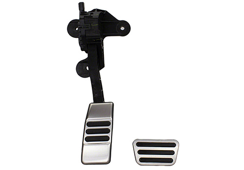 MUSTANG ALUMINUM PEDAL KIT-AUTOMATIC TRANSMISSION