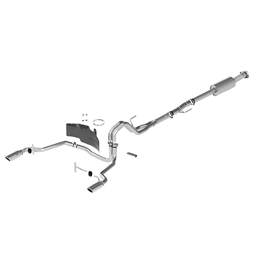 F-150 EXTREME EXHAUST - CHROME - REAR EXIT